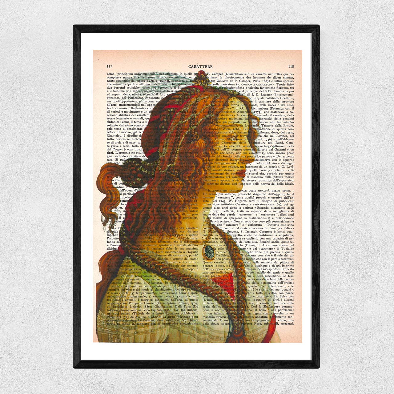 Mix-up: Ritratto di giovane donna, Botticelli