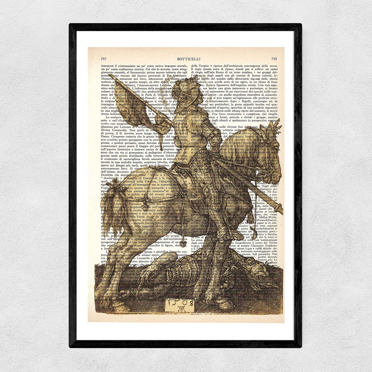 Mix-up: St. George and the Dragon - Dürer