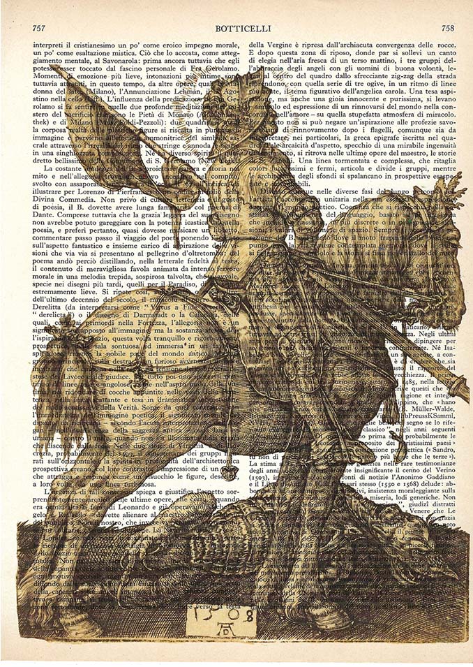 Mix-up: St. George and the Dragon - Dürer