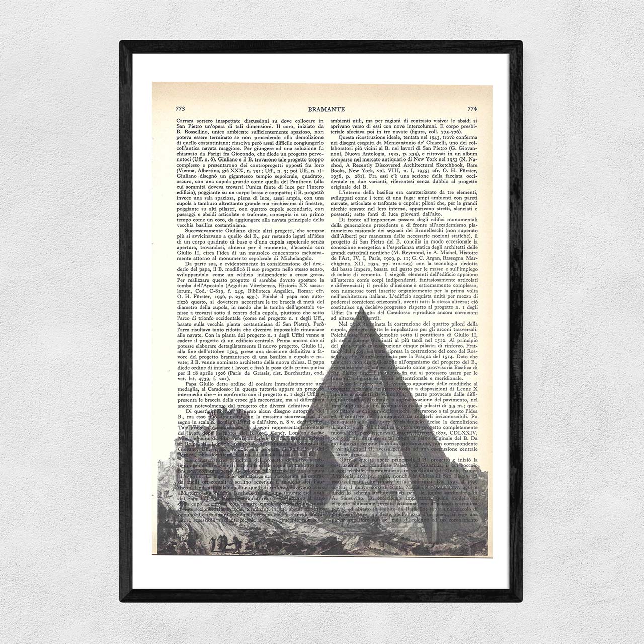 Mix-up: Piramide Cestia, Piranesi