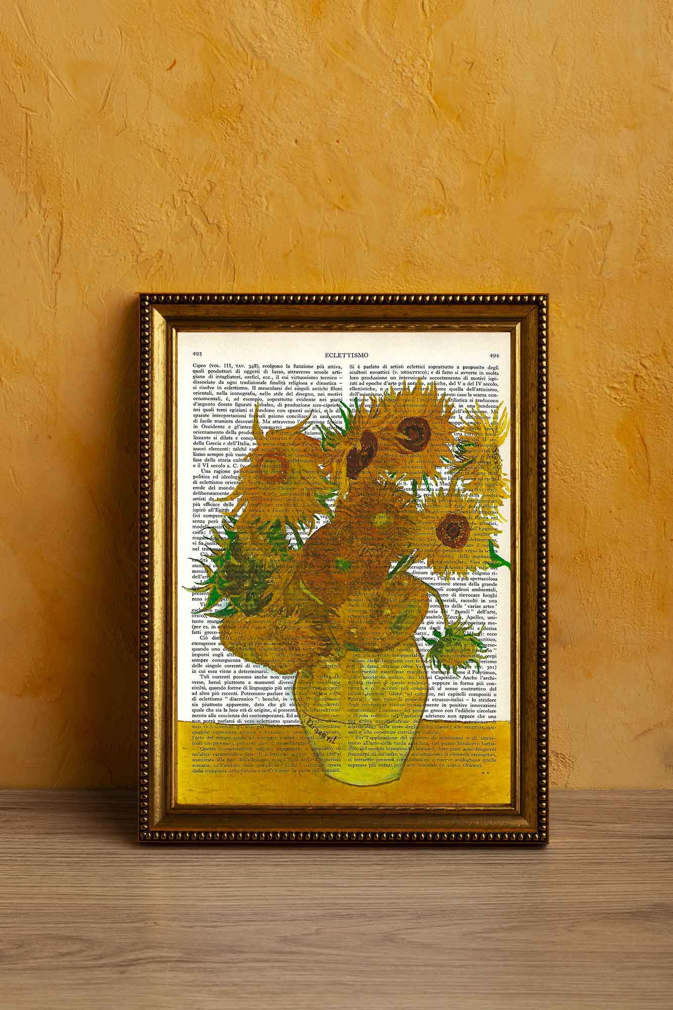 Mix-up: Quindici girasoli in un vaso, Vincent Van Gogh