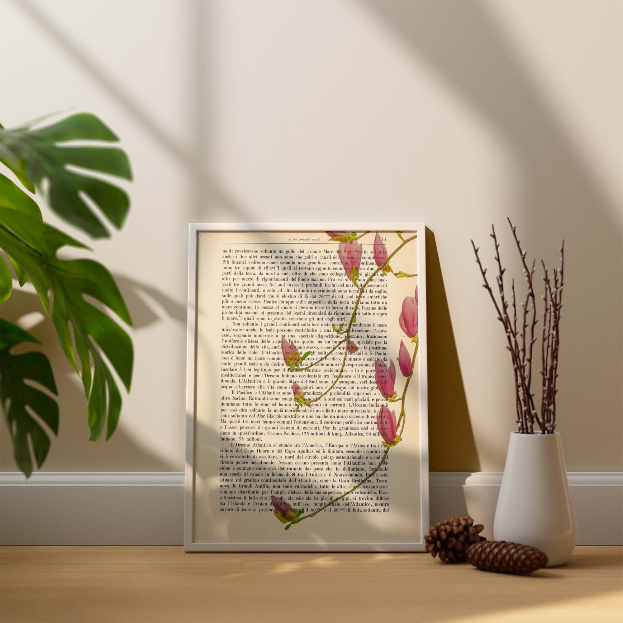 Mix-Up: Hanging Magnolia Flowers