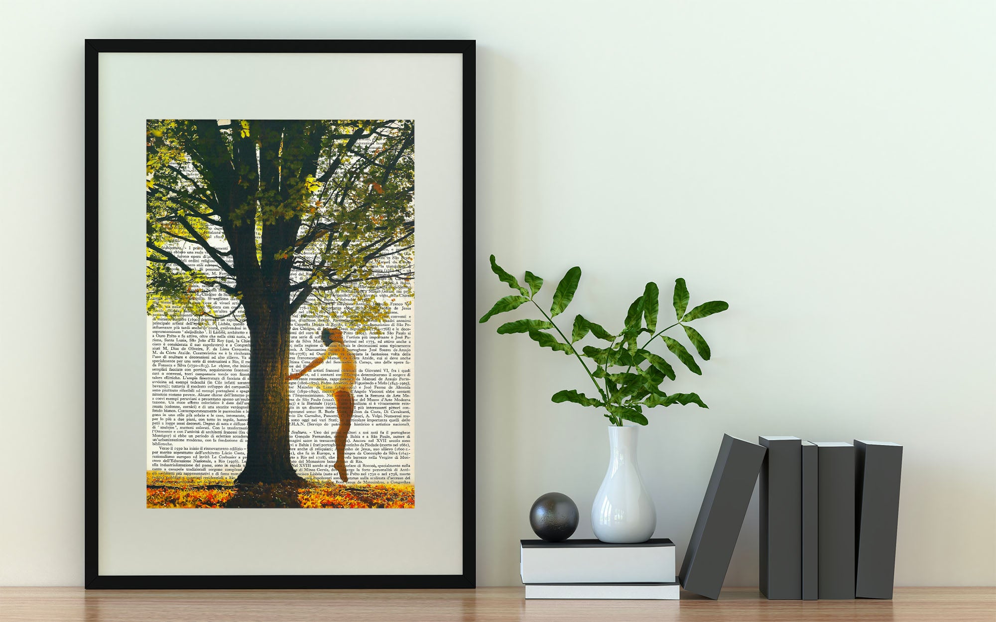 Mix-up: Giant Tree with ballerina