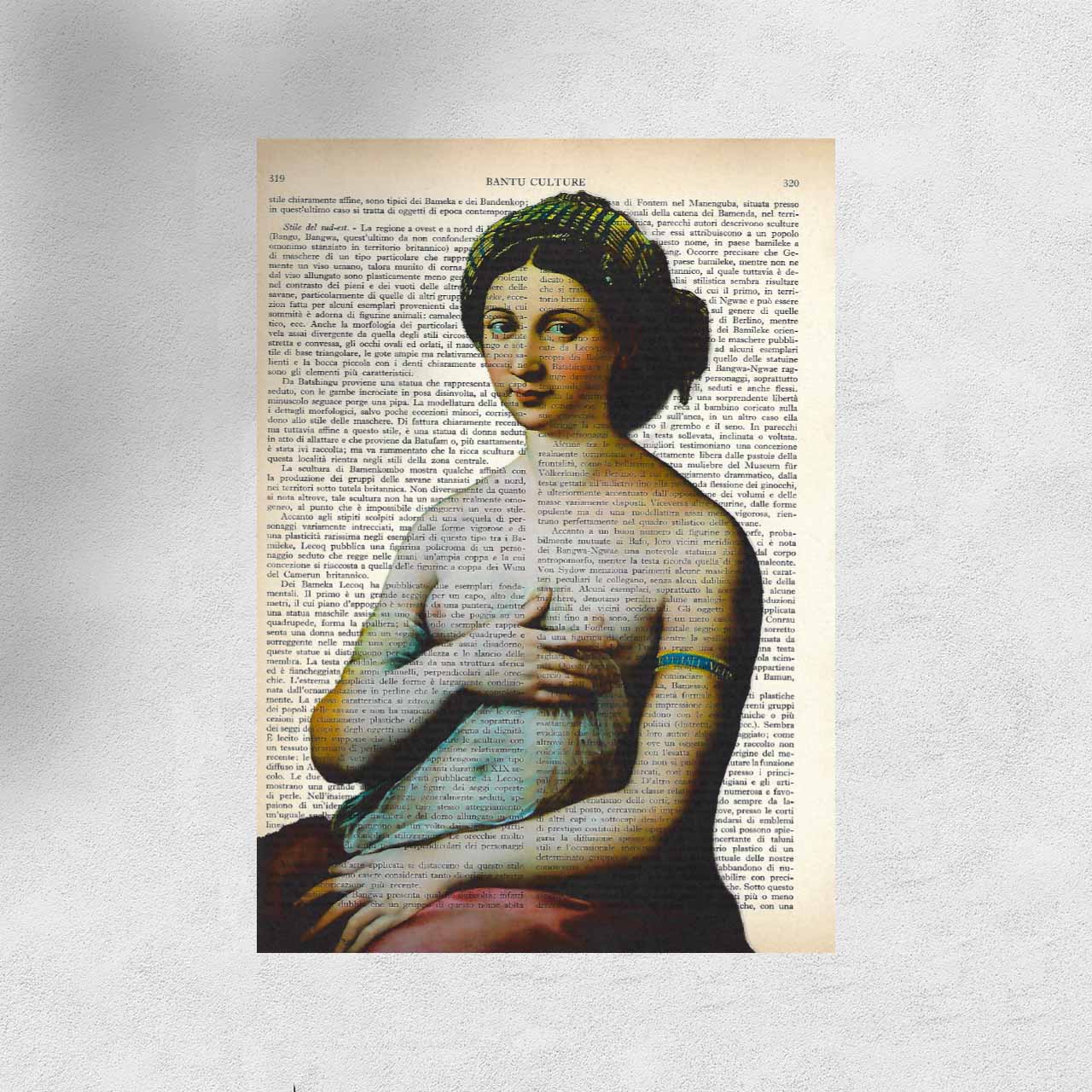 Mix-up: La Fornarina - Raffaello