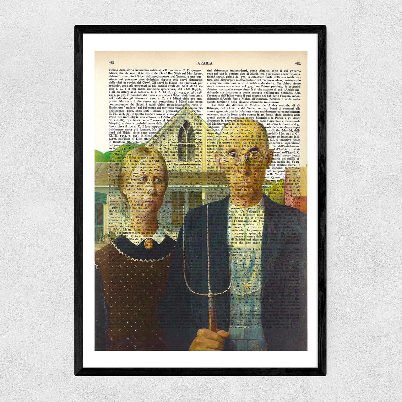 Mix-up: American Gothic – Grant Wood