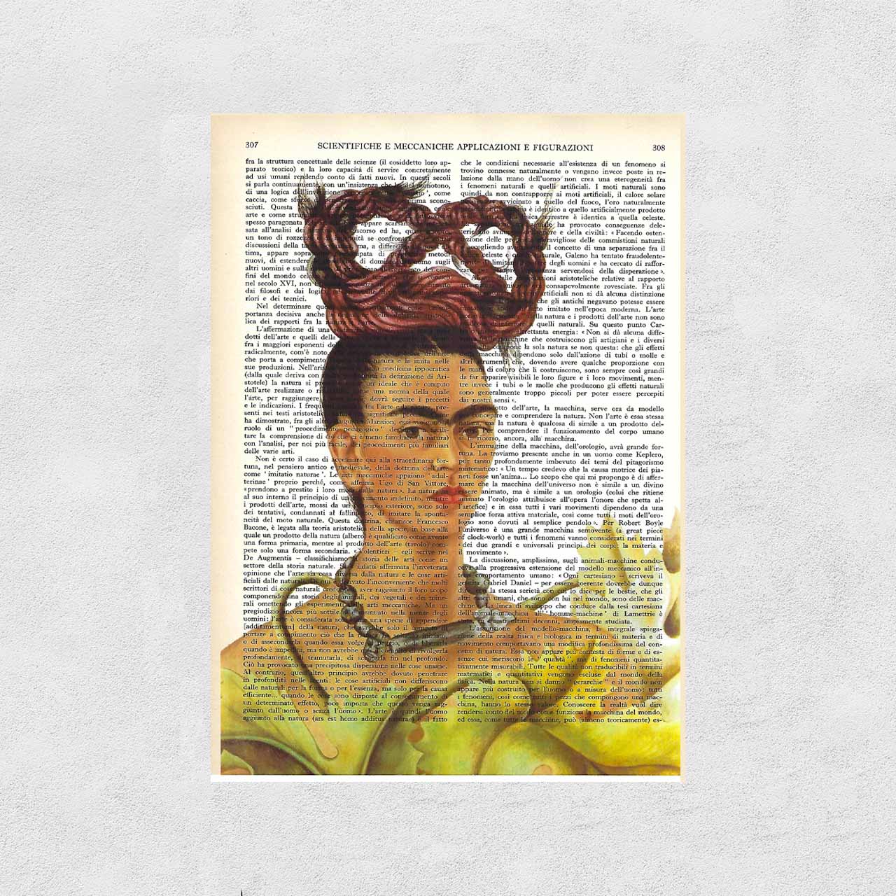 Mix-up:  Autoritratto con treccia – Frida Kahlo