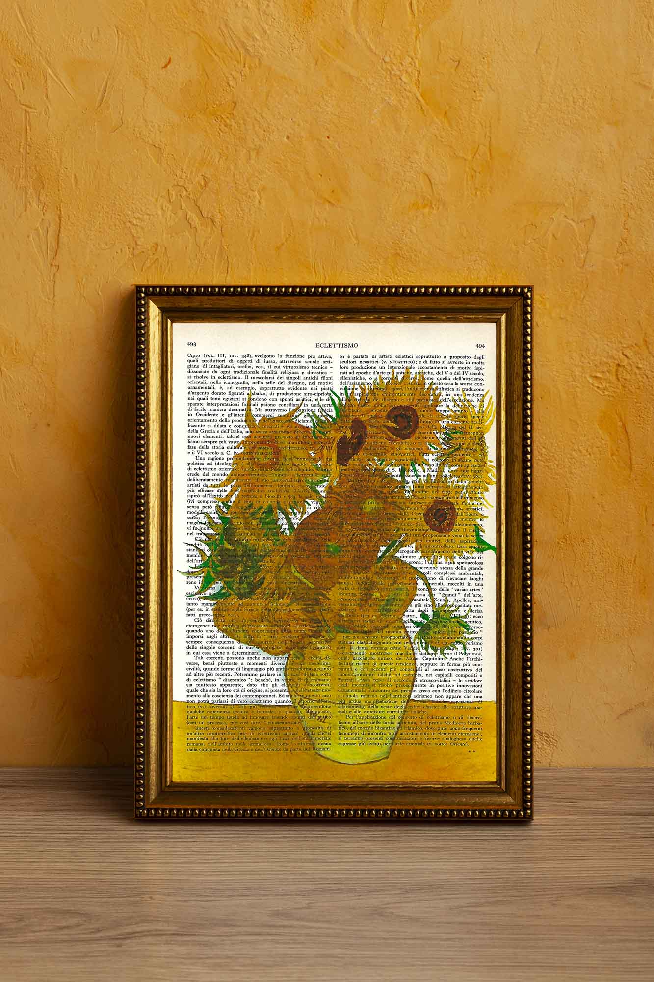 Mix-up: Fifteen Sunflowers in a Vase, Vincent Van Gogh