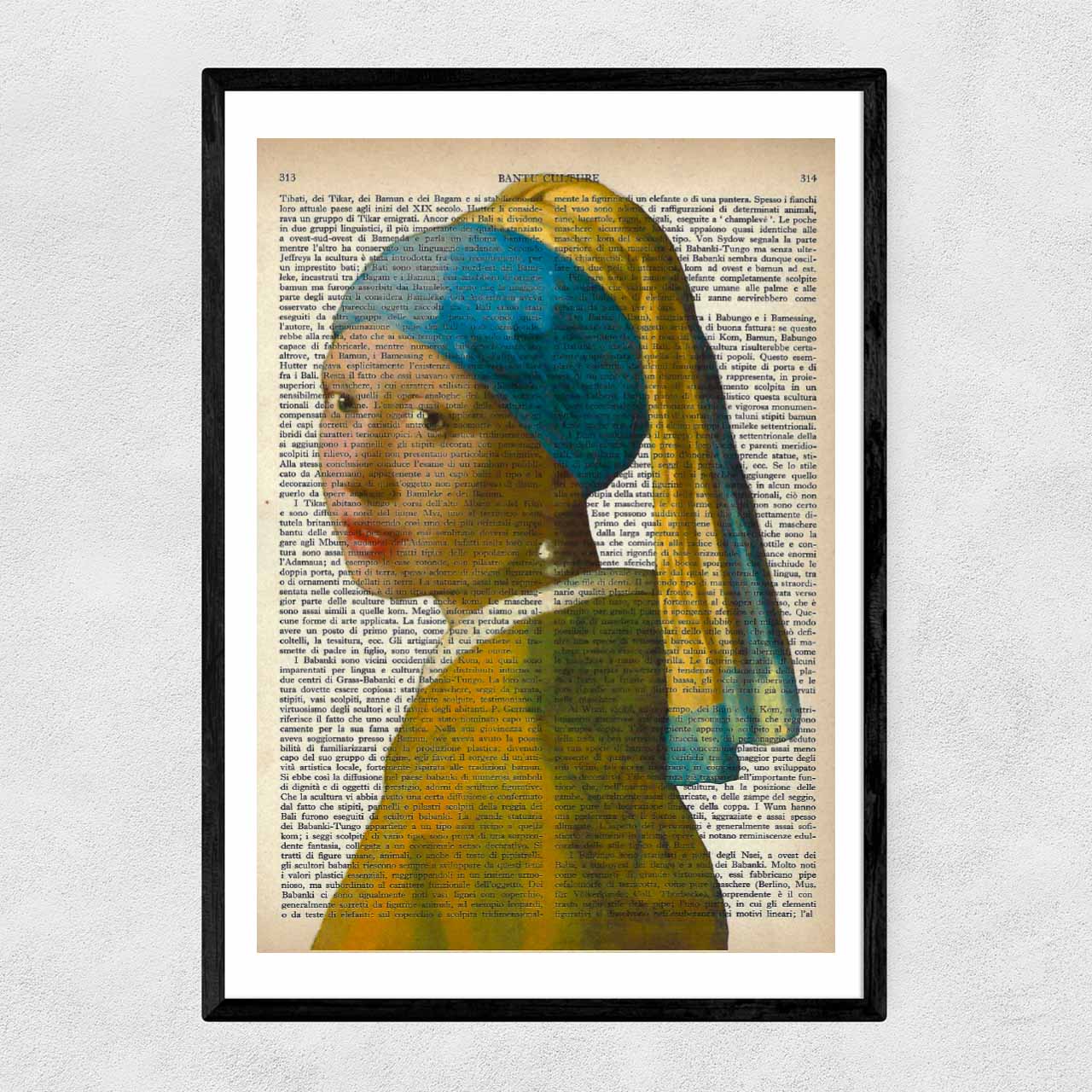 Mix-up: The Girl with a Pearl Earring - Vermeer