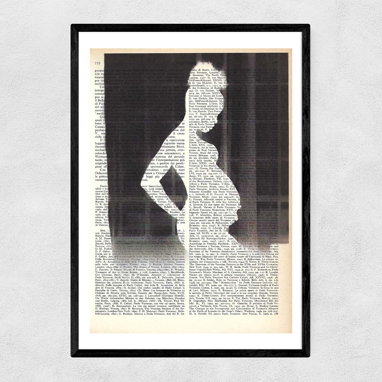 Mix-up: Silhouette of a pregnant woman